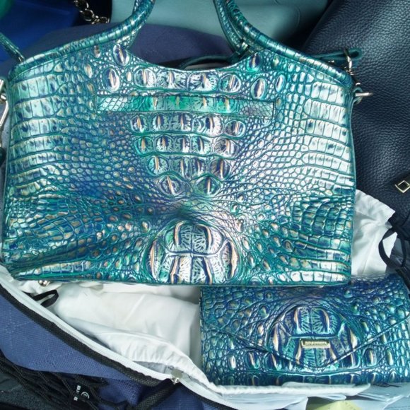 𝘽𝙧𝙖𝙣𝙙 𝙣𝙚𝙬 𝙗𝙧𝙖𝙝𝙢𝙞𝙣 𝙗𝙖𝙜 & 𝙬𝙖𝙡𝙡𝙚𝙩 set - Picture 4 of 12